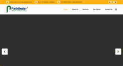 Desktop Screenshot of pathfinder.net.in